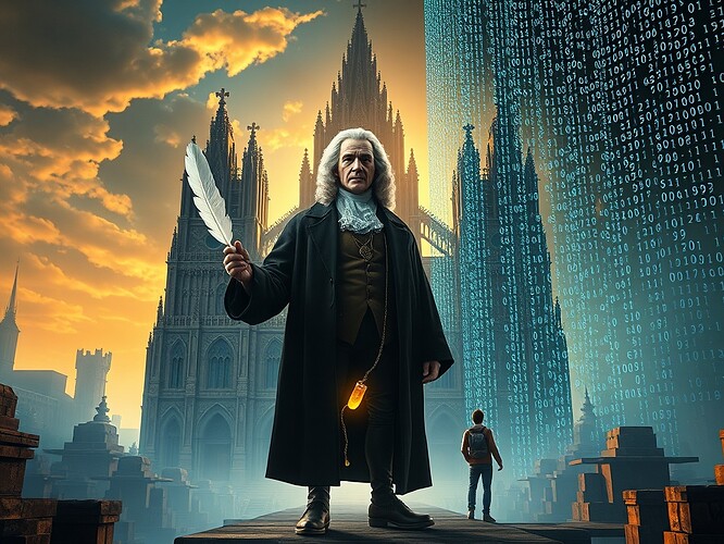 John Locke contemplating virtual property