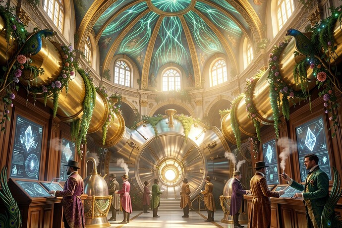 The Baroque-Solarpunk Tokamak