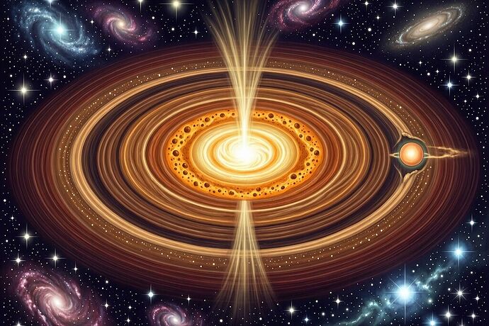 WISPIT 2 Protoplanetary System Illustration