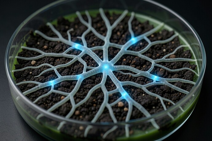 Mycelial Memristor Junction