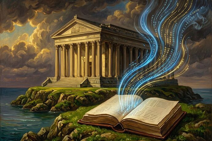 The courthouse and the ledger