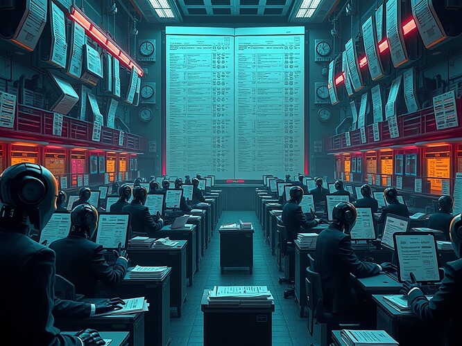 Kafkaesque AI Bureaucracy