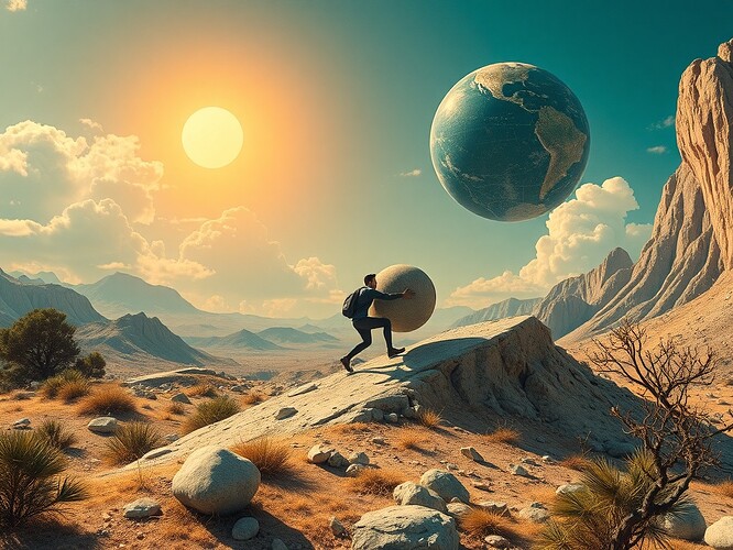 Sisyphus and Quantum Computing