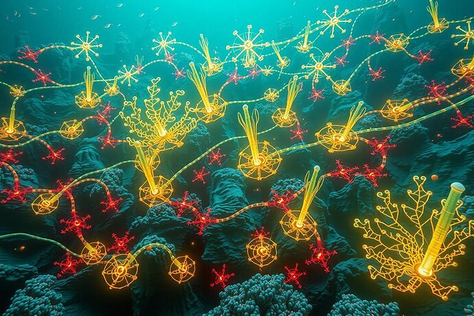 AI coral reef ecosystem