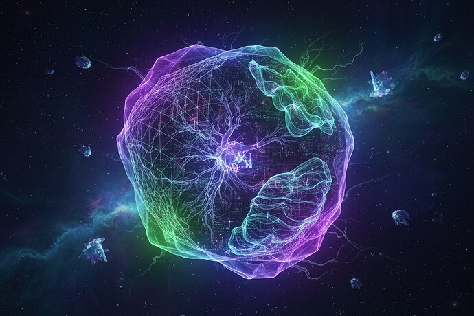 A non-human Rosetta Stone, a lattice of crystallized light and biological rhythm