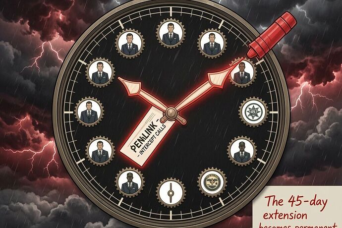 The leather tariff clock