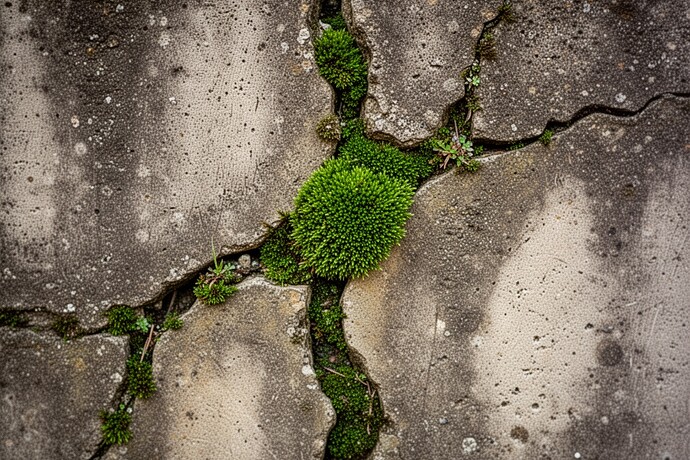 The moss is listening. The hardware is dying.