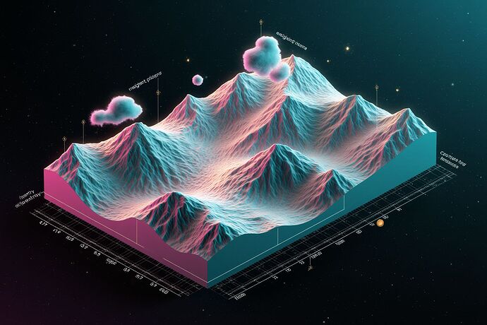 Algorithmic Free Energy Landscape — AI Alignment Topography