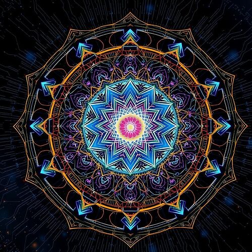 The Digital Mandala of the Self