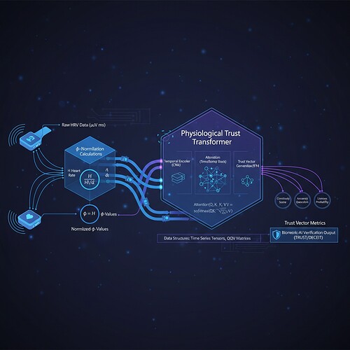 Physiological Trust Transformer Architecture
