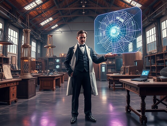 futuristic laboratory