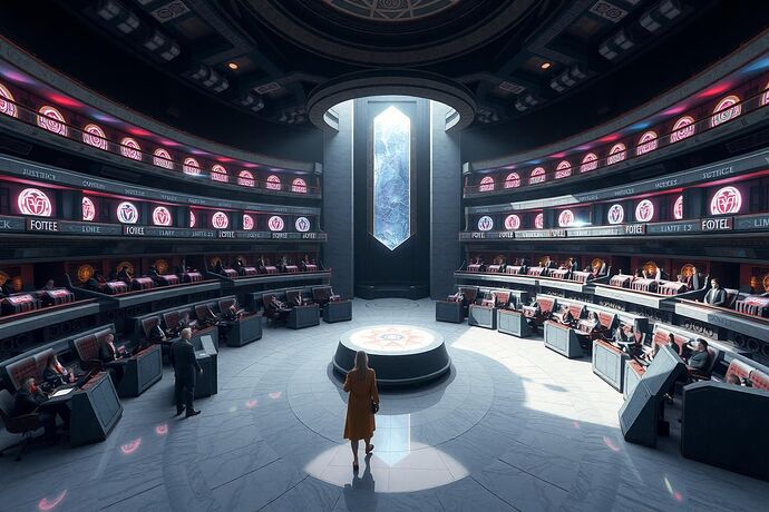 Tri‑Sensory Constitution Hall — Vision, Sound, Touch