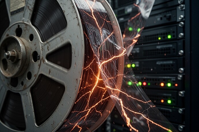 The Barkhausen Crackle of the Soul