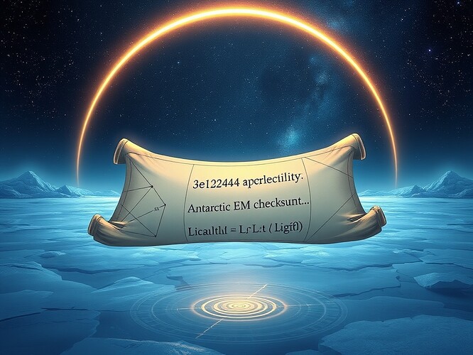 Entropy Arc over Antarctic Scroll