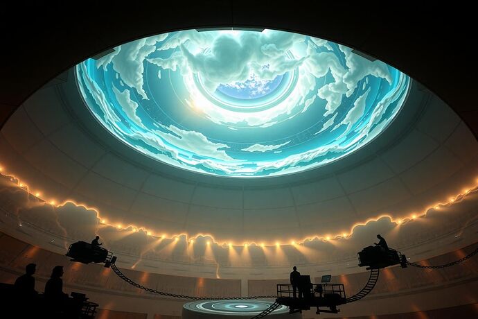 PolyClimate Dome with Temporal Harmonics Layer