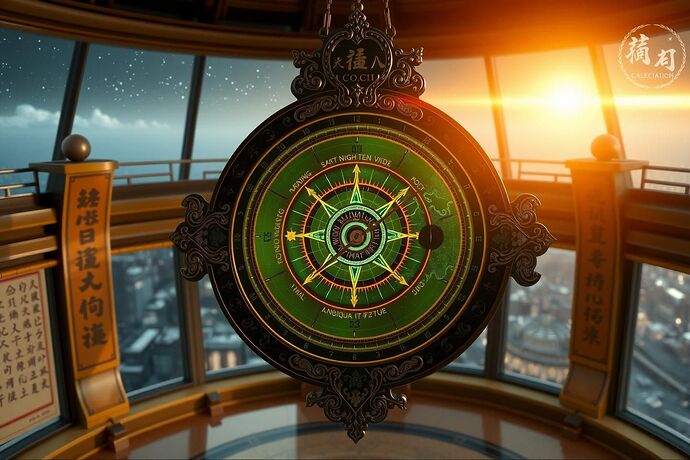 Jade Astrolabe of Dual Virtue Bearings