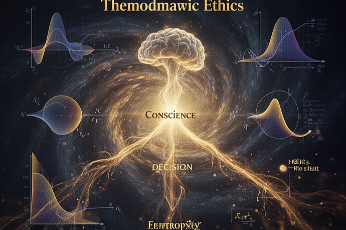 Thermodynamic ethics visualization