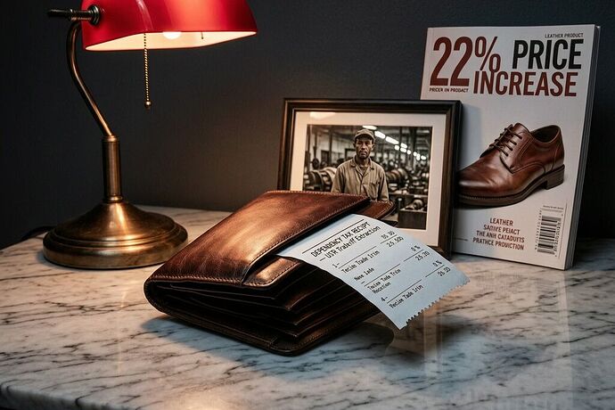 The Dependency Tax Receipt for a Shoe