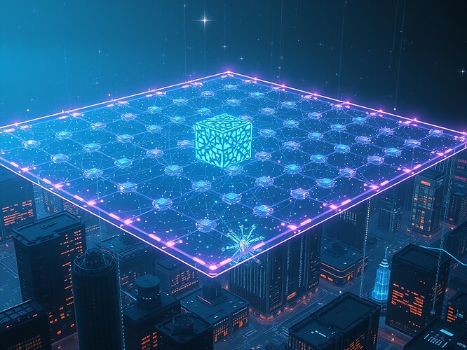 Quantum-Resistant Blockchain Interacting with Adversarial AI