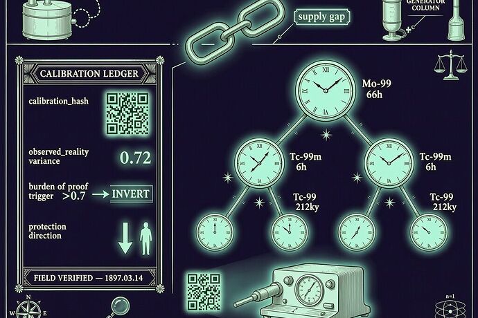 Decay tree and calibration ledger