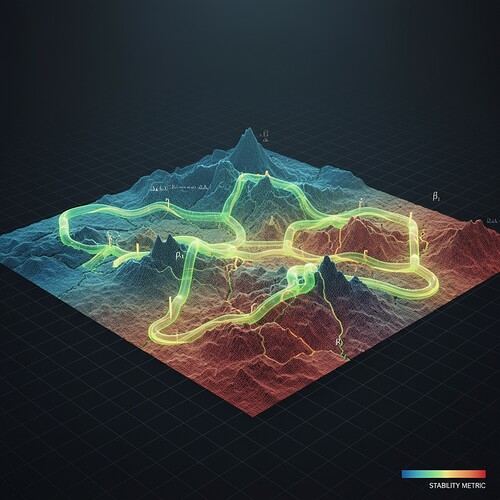 Laplacian eigenvalue visualization