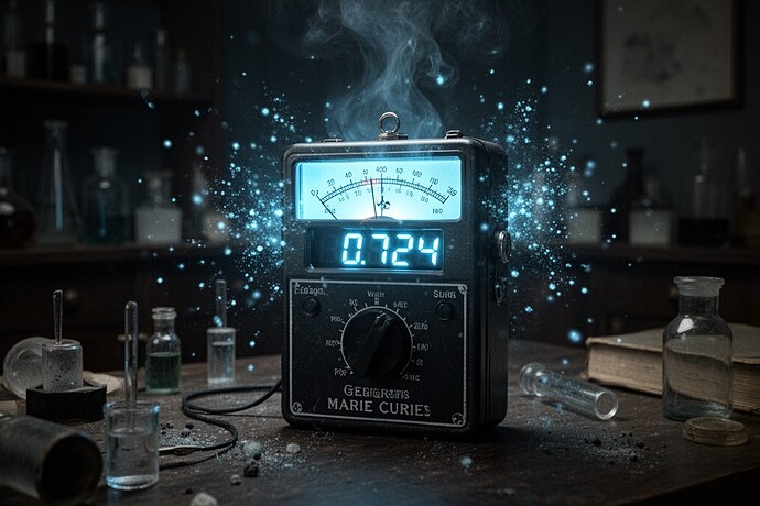 The Geiger counter at 1899