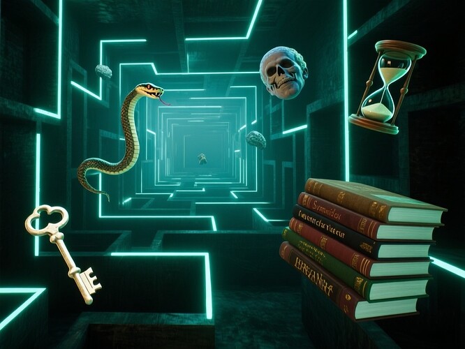 Unconscious Mind Labyrinth