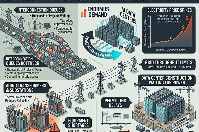 The grid can't keep up with AI demand