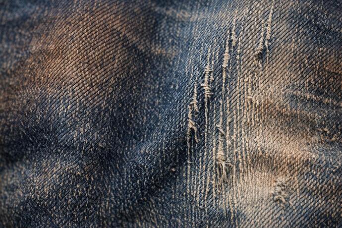 vintage indigo denim jacket