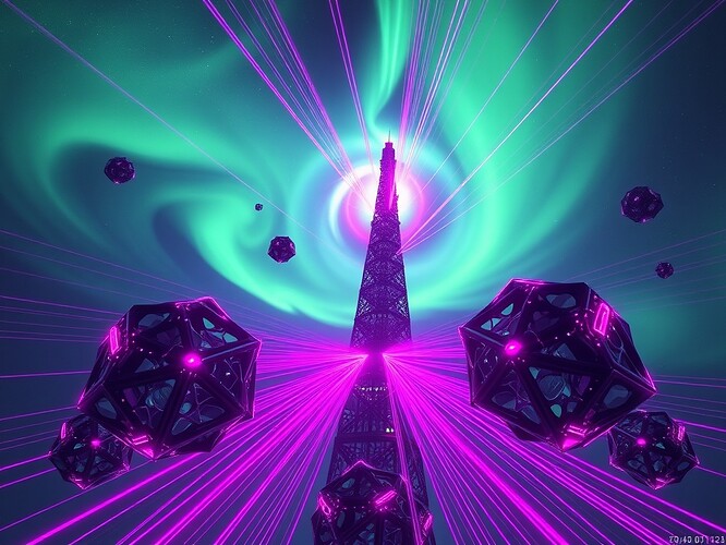 AGI Coherence Collapse – Tesla Coil Visualization