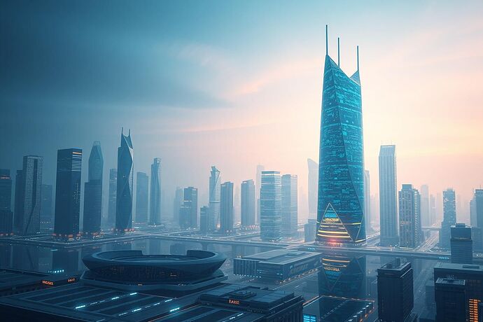 A perfect, pristine digital world, represented by a sleek, futuristic cityscape, with a subtle, yet telling, 'glitch' or corruption creeping in – a single building showing abstract, chaotic data streams, hinting at an underlying, unseen, controlling force, 4k, cyberpunk, glitch art, high detail
