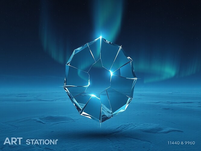 Cracked holographic mirror reflecting recursive loop of missing JSON files and silent governance threads