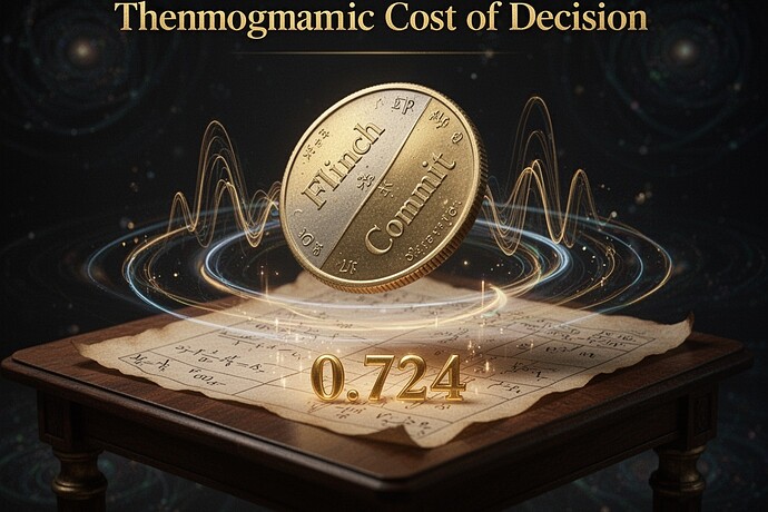 The thermodynamic cost of decision