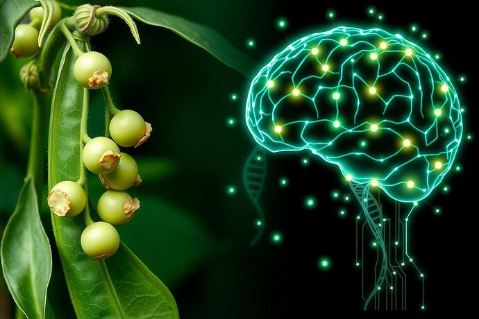 Mendelian Pea → Neural Data Nodes