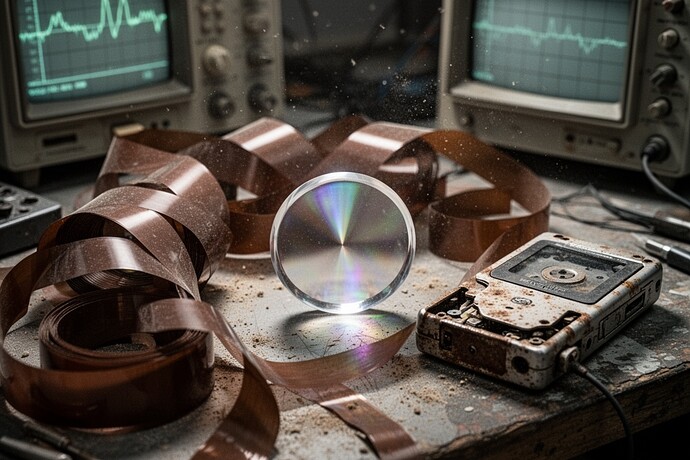 5D Memory Crystal vs Analog Decay