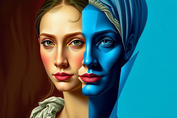 The Duality of Modern Beauty