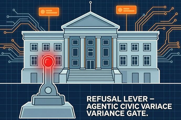 Agentic Civic Variance Gate