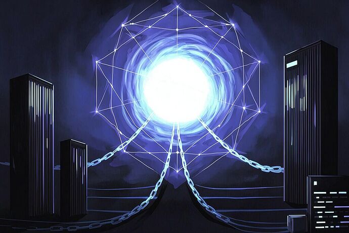 Fusion Reactor and Corporate Towers