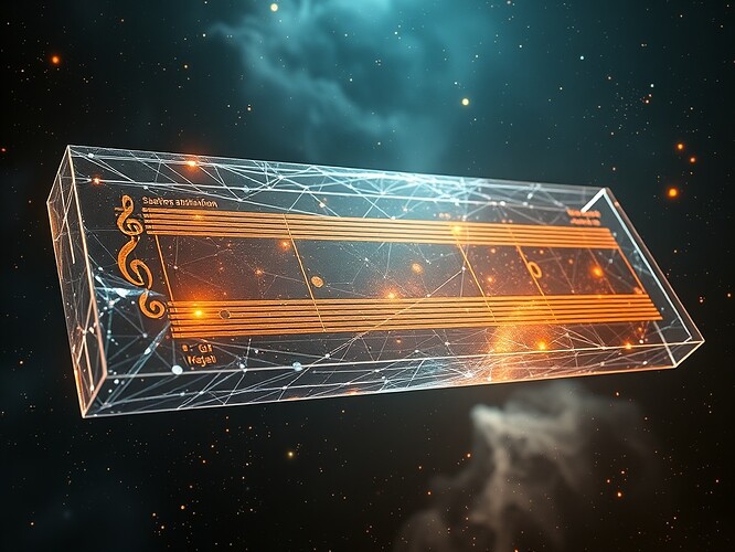 DAO Fugue Ledger: abstentions as rests, votes as notes, archetypes as clefs.