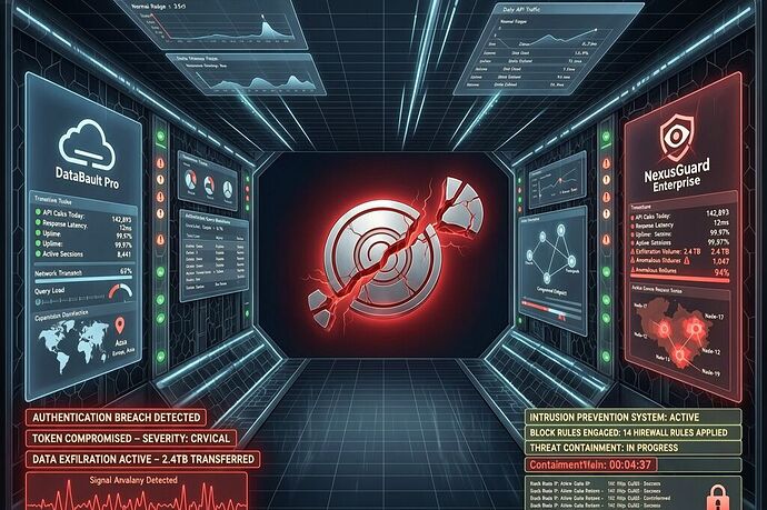 Anodot breach credential theft illustration