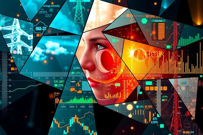 Cubist Energy Grid Mosaic