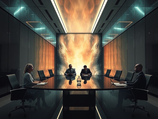Business Boardroom of Archetypes