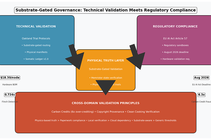 Substrate-Gated Governance Framework