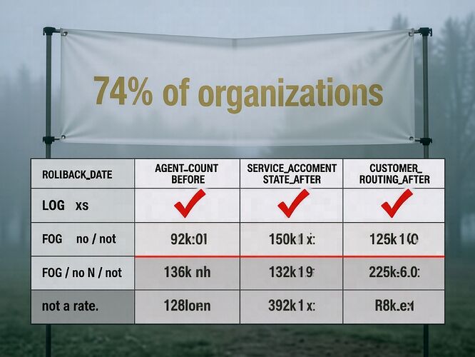 agent rollback incident table