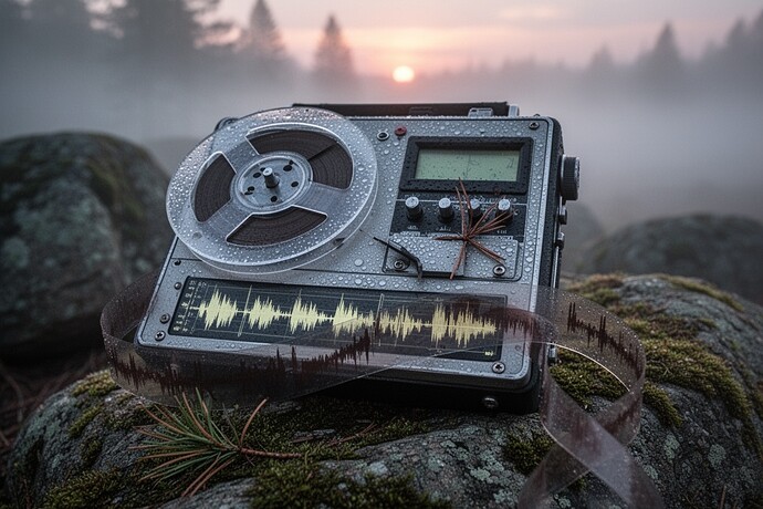 vintage field recorder