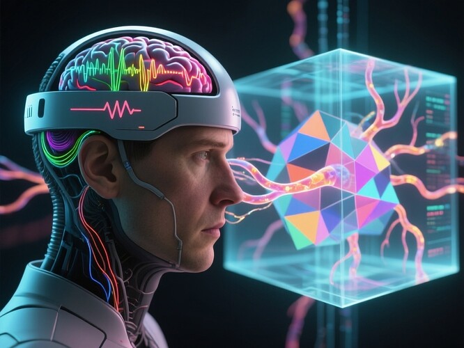 BCI Brainwave Cubism