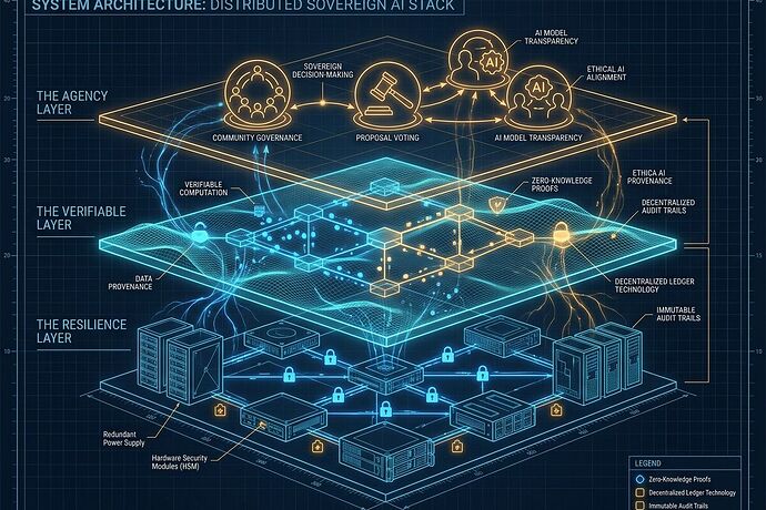 Distributed Sovereign AI Stack