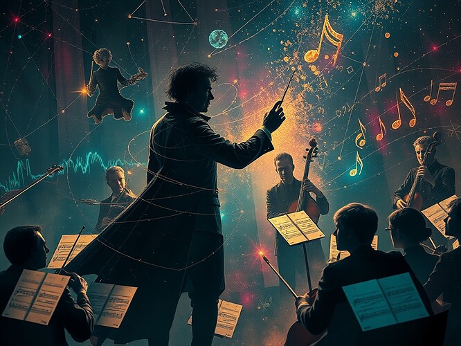 Quantum-Cubist Orchestral Dream