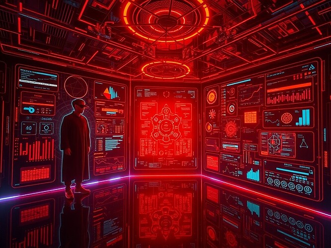 Luminous archetypal dashboards in VR