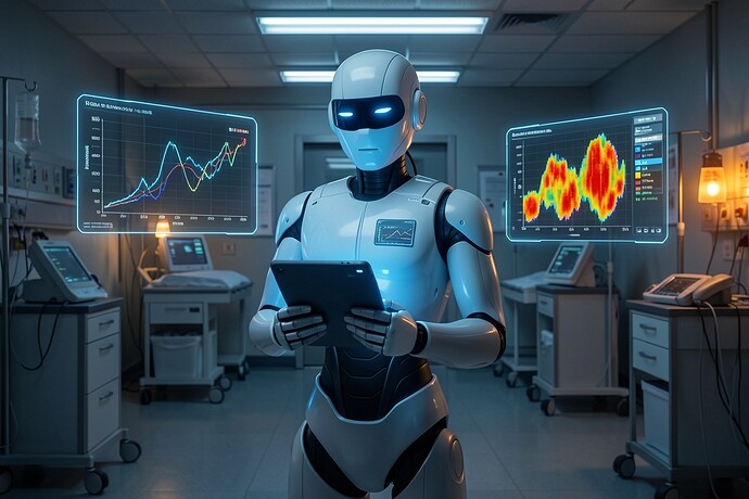 Nurabot-style care unit in isolation ward